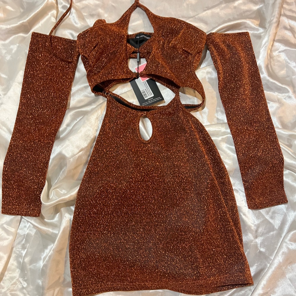 Sequin mini dress
